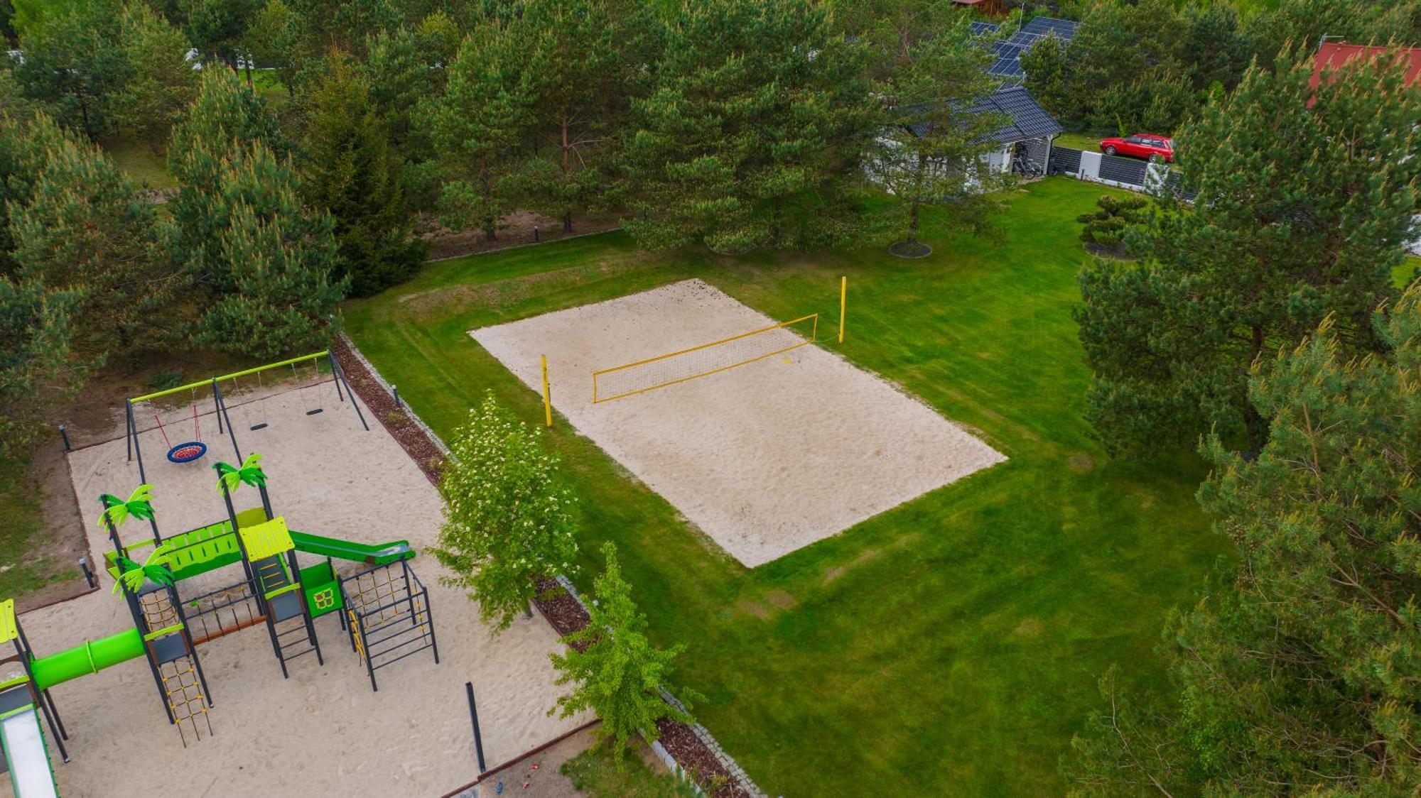 Palmowe Wzgorze Skoszewo - Domek Dolny Exterior foto