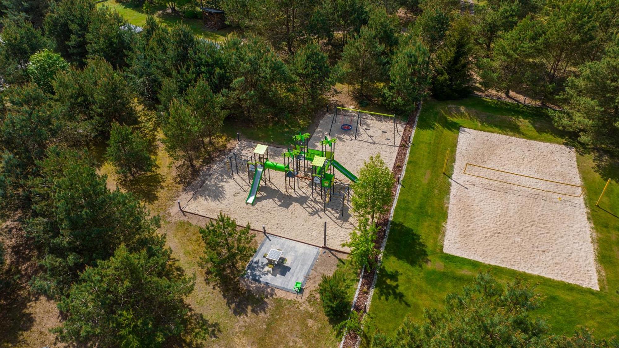 Palmowe Wzgorze Skoszewo - Domek Dolny Exterior foto