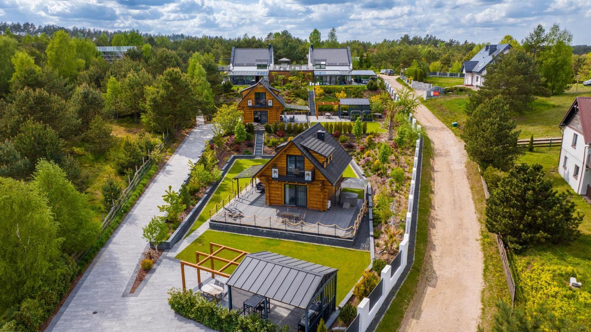 Palmowe Wzgorze Skoszewo - Domek Dolny Exterior foto
